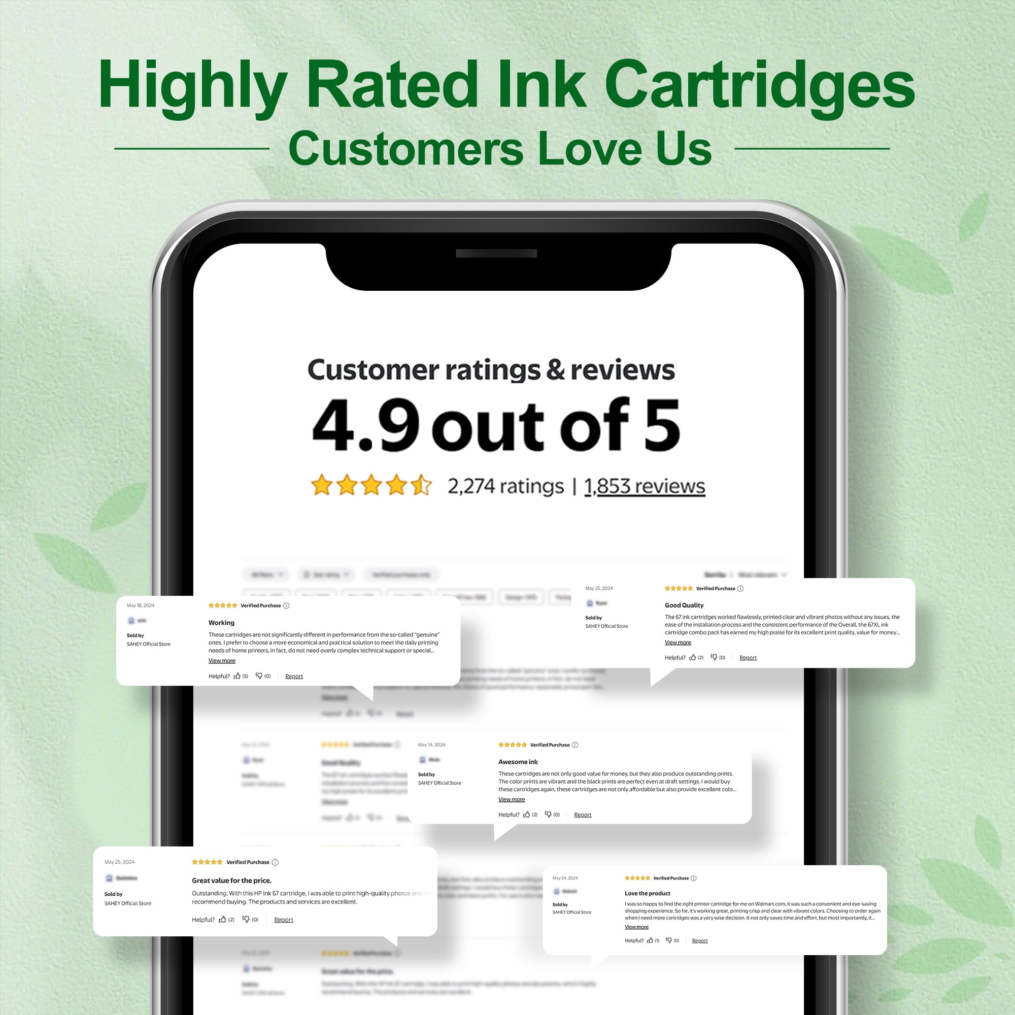 63XL Ink Cartridge Compatible for HP 63 Ink Cartridges for 63XL for HP Officejet 3830 4650 5255 5258 4655 5252 Envy 4520 4512 Printer( Black and Tri-Color)